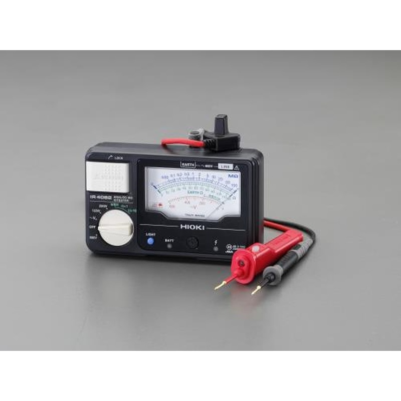 エスコ EA709BH アナログ絶縁・接地抵抗計 1個（ご注文単位1個）【直送品】