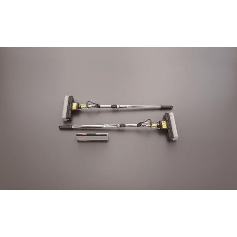 エスコ EA928AY-35 940-1320mm伸縮式スポンジモップ(2本) 1個（ご注文単位1個）【直送品】