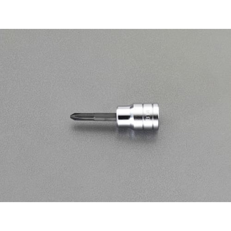 エスコ EA618RS-3 1/2”DR/#3［＋]ドライバービットソケット 1個（ご注文単位1個）【直送品】