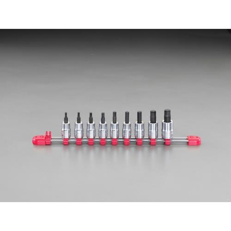 エスコ EA618PX-100 3/8”DR/1/8”-7/16”［HEX]ビットソケット 1個（ご注文単位1個）【直送品】