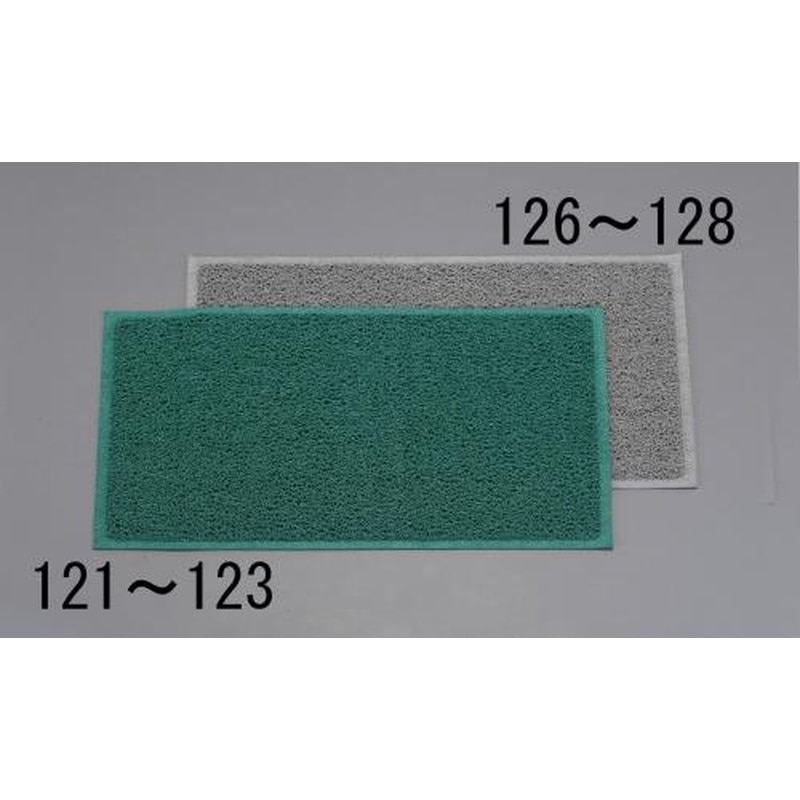 エスコ EA997RH-128 900x1500mm玄関マット(灰) 1個(ご注文単位1個)【直送品】