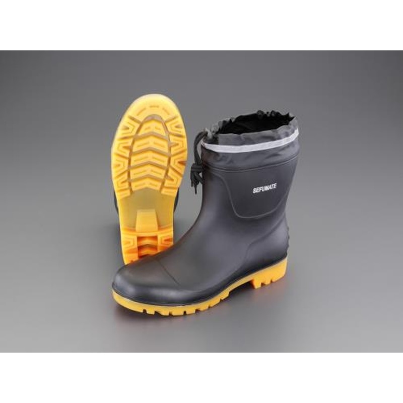 エスコ EA998XY-26 26.0cm安全長靴(黒) 1個（ご注文単位1個）【直送品】