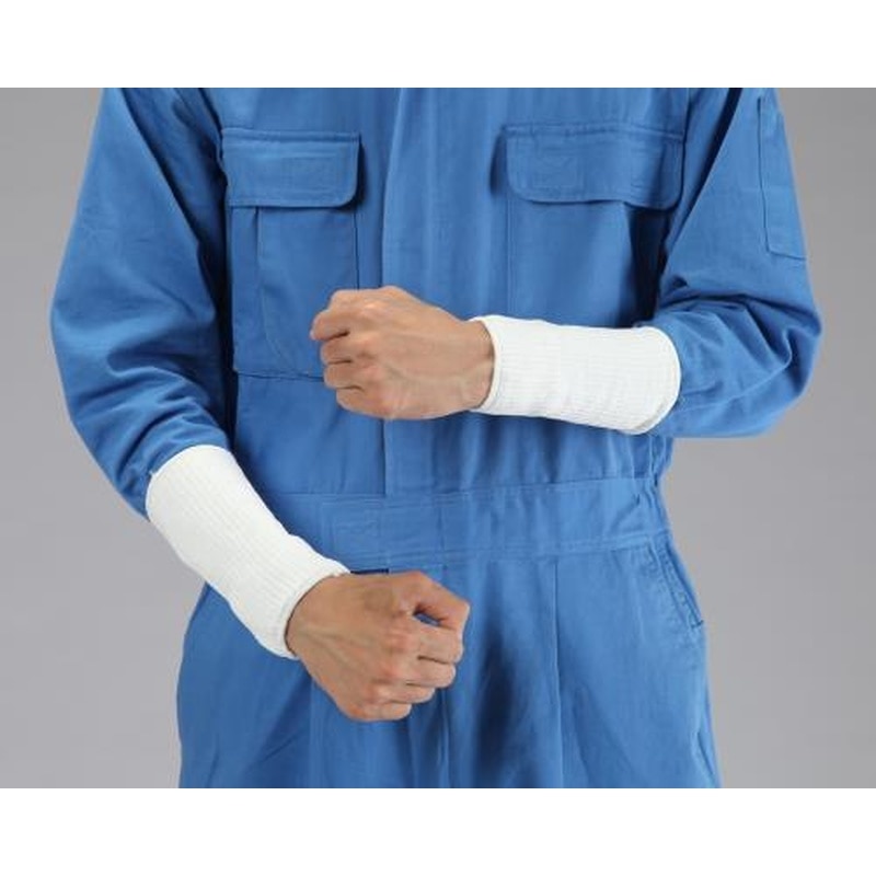 エスコ EA355KJ-1[フリー]リストバンド(耐切創/2枚) 1個（ご注文単位1個）【直送品】