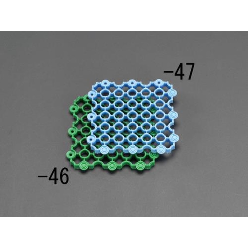 エスコ EA997RJ-46 150x150mmすのこ(プラスチック製/緑) 1個（ご注文単位1個）【直送品】