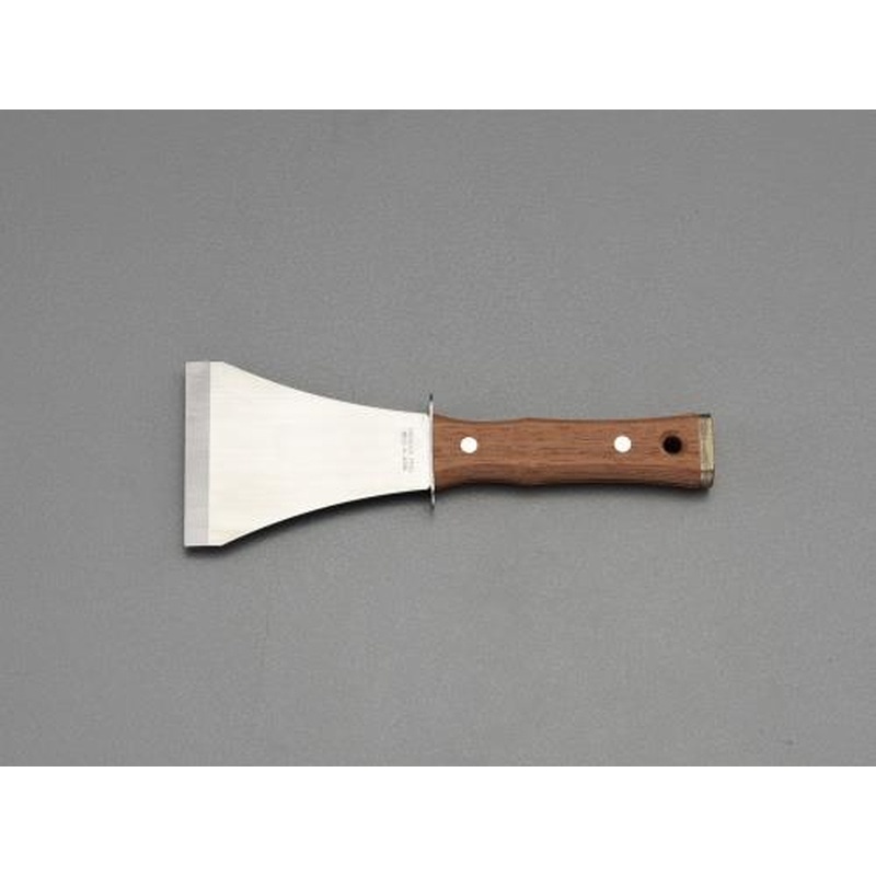 エスコ EA524AE-17 80x215mmツバ付貫通柄スクレーパー(ステンレス製) 1個(ご注文単位1個)【直送品】