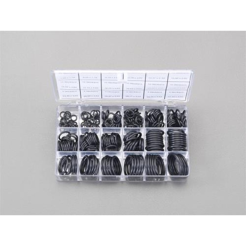 エスコ EA423RB-1 φ7.65-31.34mmオーリングセット(インチサイズ) 1個（ご注文単位1個）【直送品】