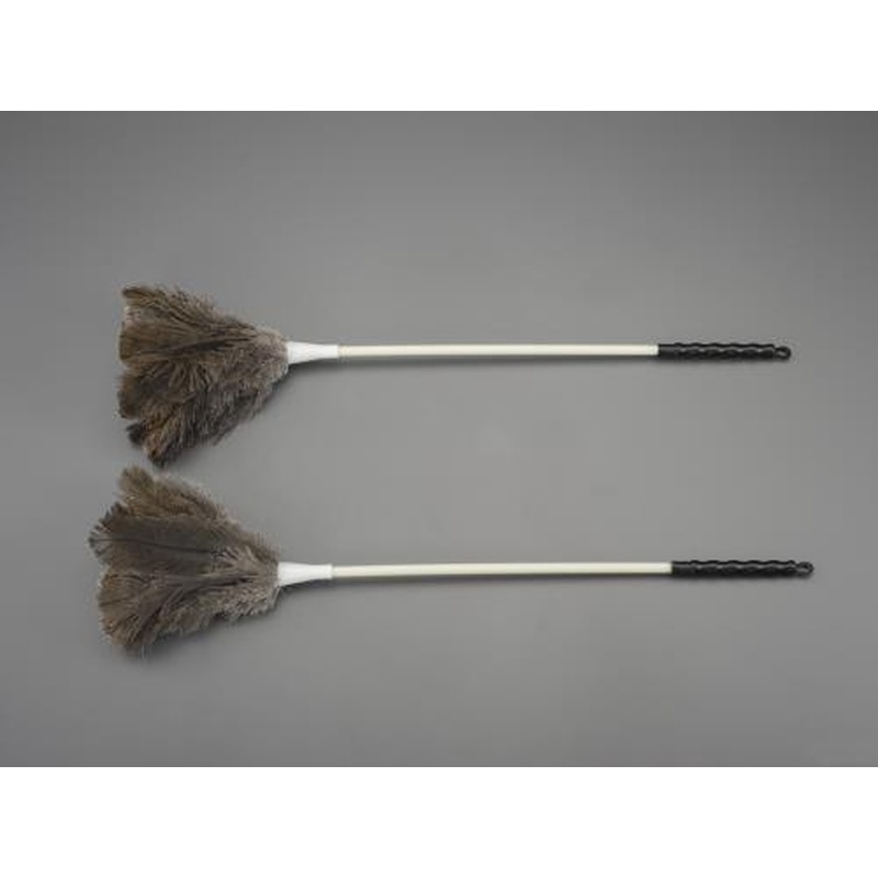 エスコ EA928AA-82 660mmオーストリッチ毛ばたき(2本) 1個（ご注文単位1個）【直送品】