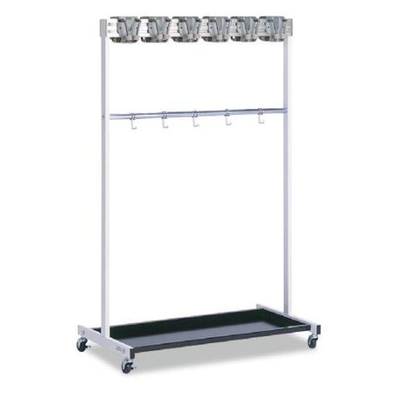 エスコ EA928AB-97 930x505x1383mmモップハンガー(12本掛) 1個（ご注文単位1個）【直送品】