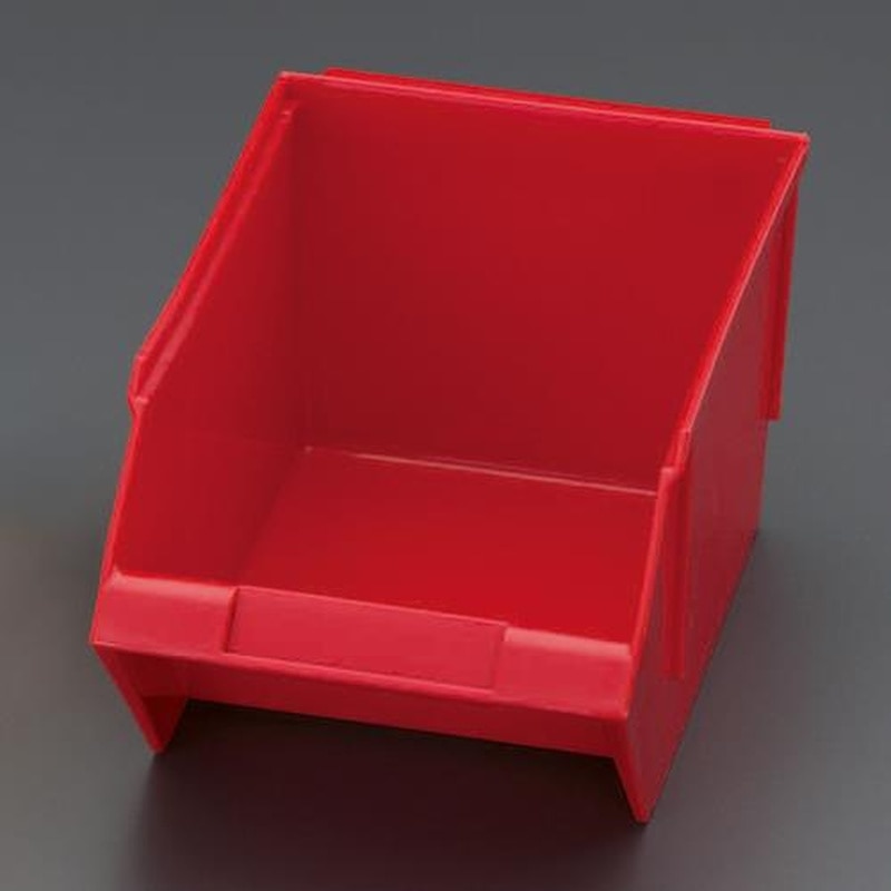 エスコ EA957AD-107 127x200x100mmパーツトレー(赤色) 1個(ご注文単位1個)【直送品】