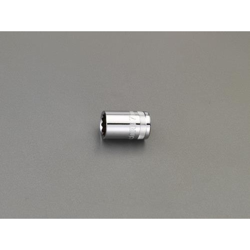 エスコ EA687CS-209 1/2”DRx9mmソケット(12角) 1個（ご注文単位1個）【直送品】