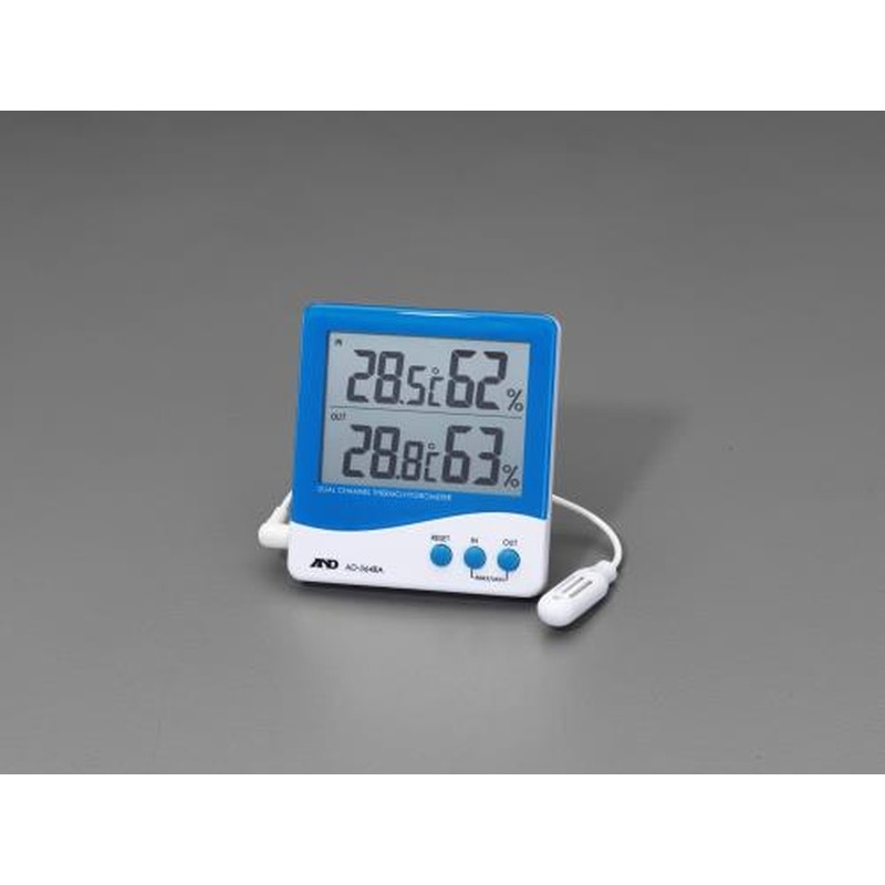 エスコ EA742EG-13 デジタル温度湿度計 1個(ご注文単位1個)【直送品】