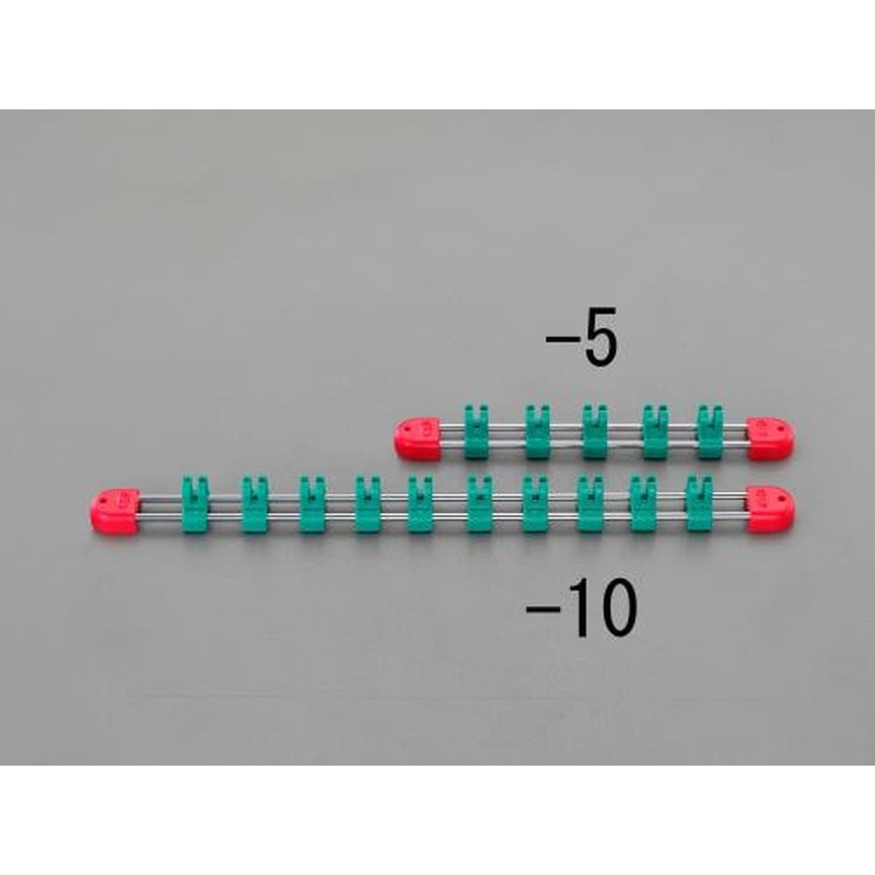 エスコ EA618RZ-10 1/2”DR/10個ソケットホルダー 1個（ご注文単位1個）【直送品】