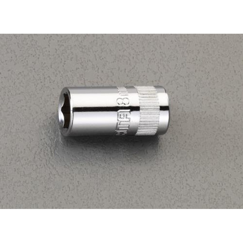 エスコ EA687AS-7 1/4”DRx7.0mmソケット 1個（ご注文単位1個）【直送品】