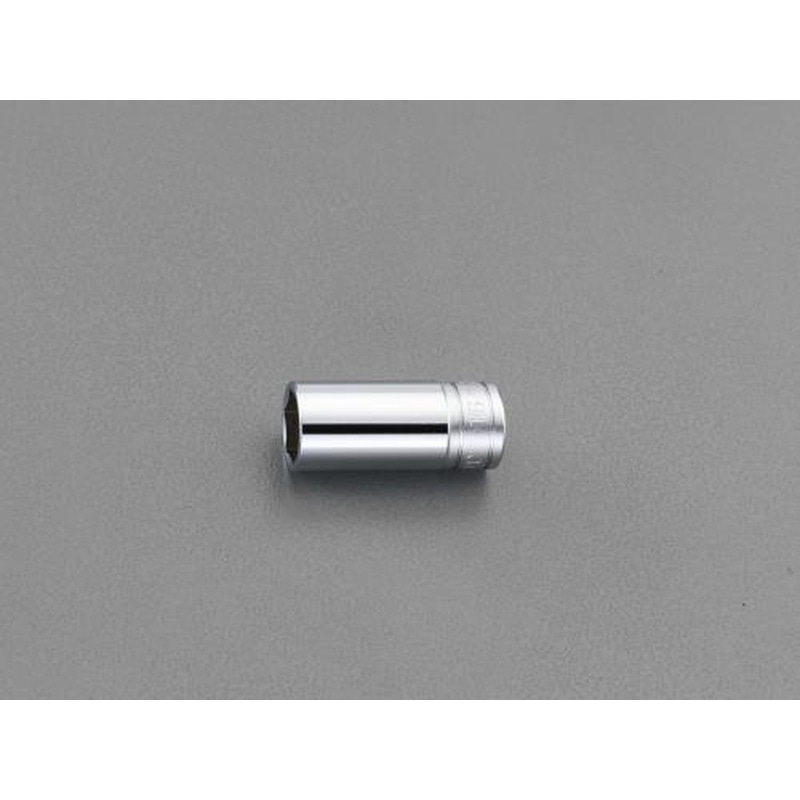 エスコ EA618PR-19 3/8”DRx19mmセミディープソケット(六角) 1個（ご注文単位1個）【直送品】