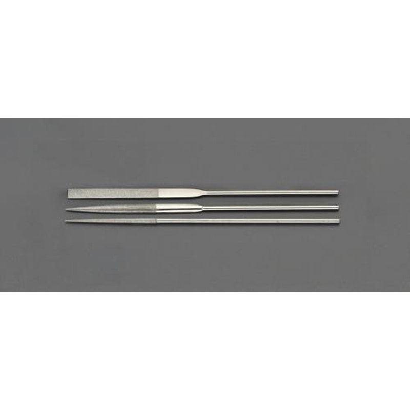 エスコ EA826NA-7 180mm/#150ダイヤモンドヤスリ(精密・3種・3本組) 1個（ご注文単位1個）【直送品】