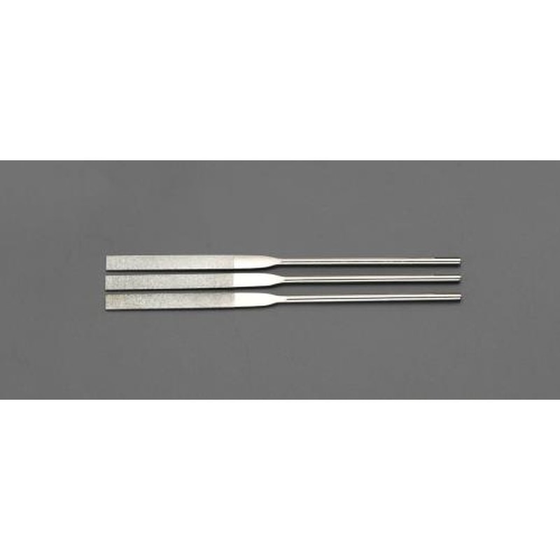 エスコ EA826NF 140mmダイヤモンド鑢(精密・平/3粒度・3本組) 1個（ご注文単位1個）【直送品】