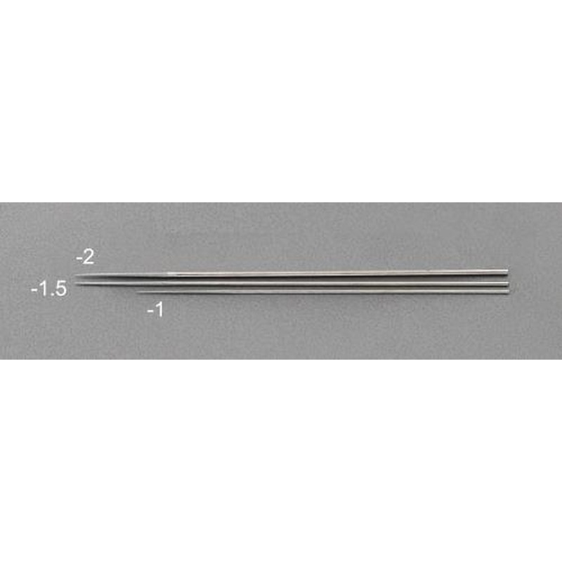 エスコ EA826NW-1.5 140mmxφ1.5mm/#400ダイヤモンドヤスリ(極細・丸) 1個（ご注文単位1個）【直送品】