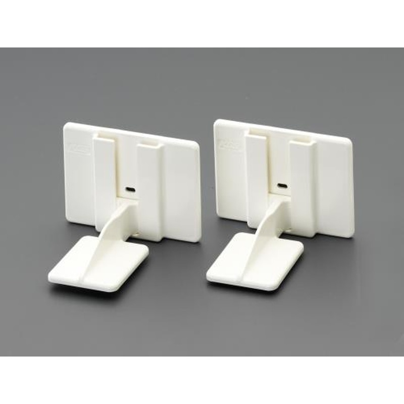 エスコ EA979D-113 63x88mm転倒防止粘着プレート(2枚) 1個(ご注文単位1個)【直送品】