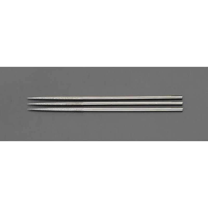 エスコ EA826NH 140mmダイヤモンドヤスリ(精密・丸/3粒度・3本組) 1個（ご注文単位1個）【直送品】