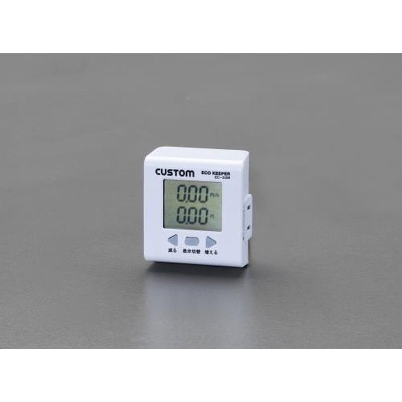 エスコ EA798C-70A 70x62x28mm簡易電力計(エコキーパー) 1個（ご注文単位1個）【直送品】