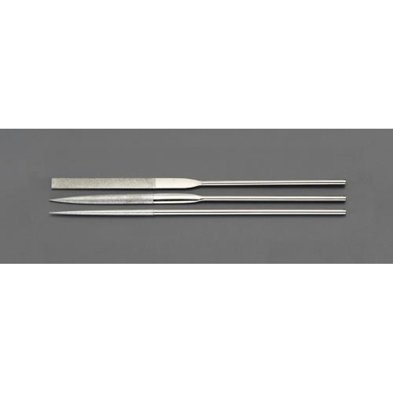 エスコ EA826NJ-20 200mm/#200ダイヤモンドやすり(精密・3本組) 1個（ご注文単位1個）【直送品】