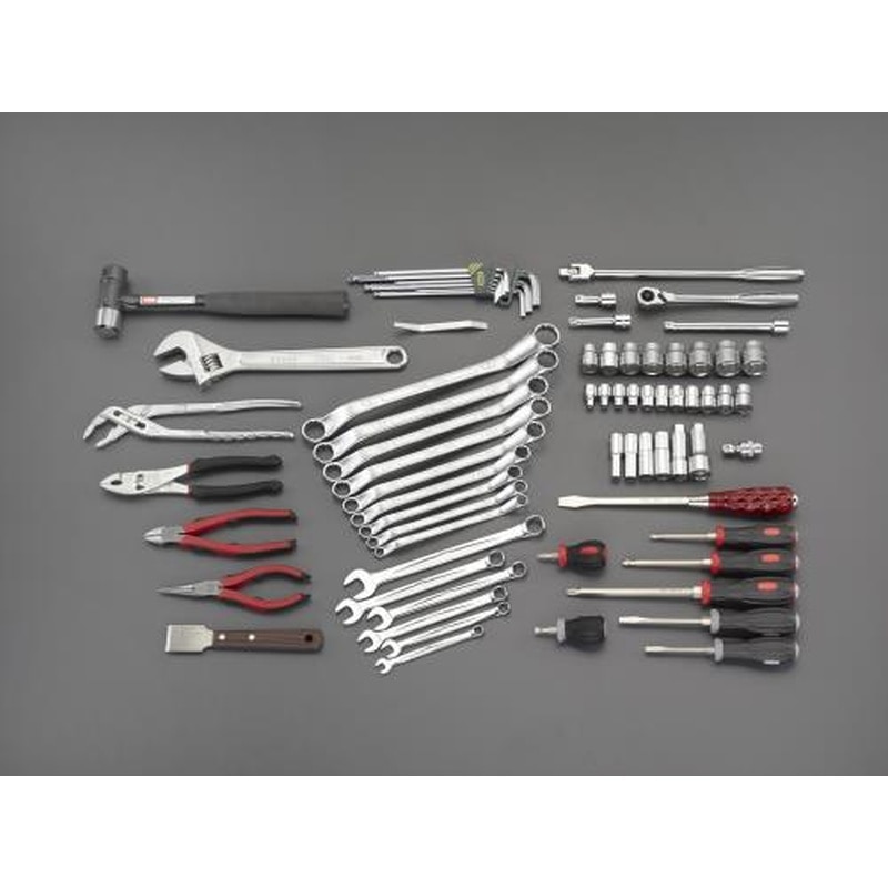 エスコ EA612SC-49[71個組]工具セット 1個（ご注文単位1個）【直送品】