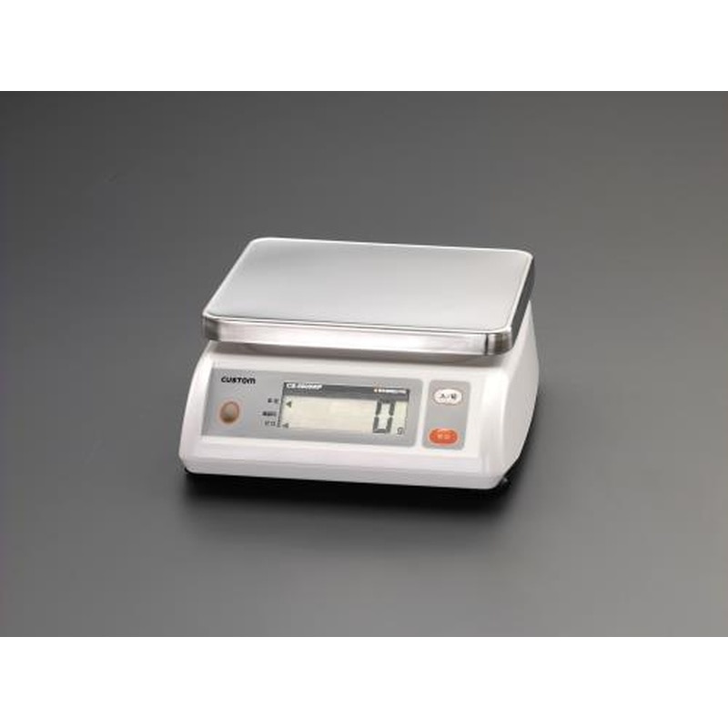 エスコ EA715CB-6 2，000g(1.0g)防水型デジタルはかり 1個（ご注文単位1個）【直送品】