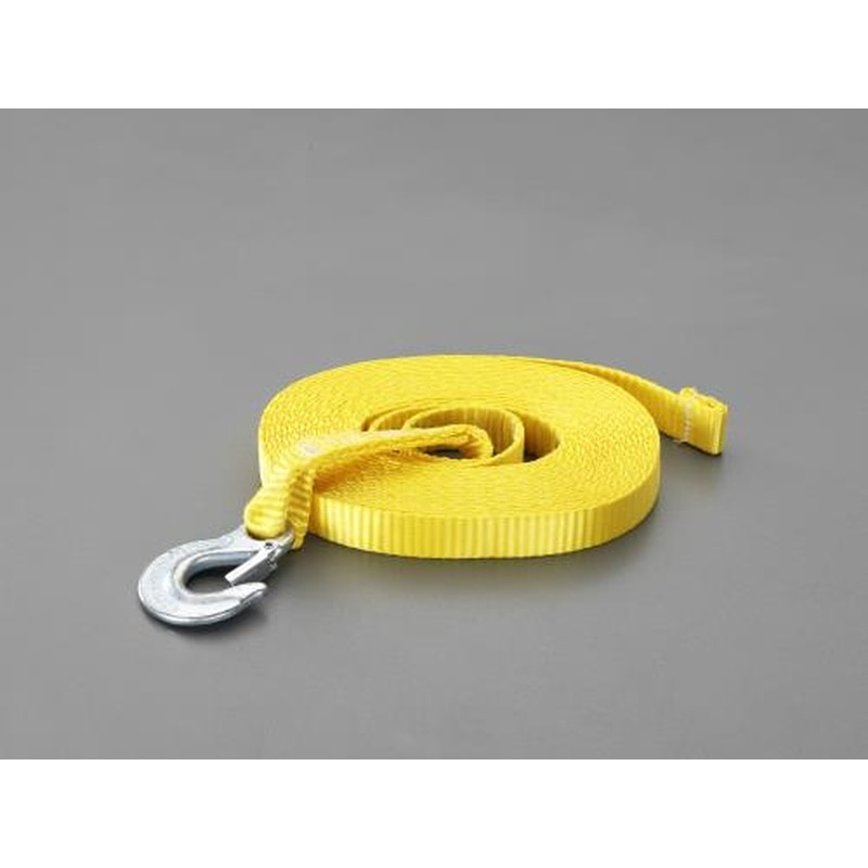 エスコ EA988MA-103 25mmx3.7mストラップ(フック付) 1個（ご注文単位1個）【直送品】