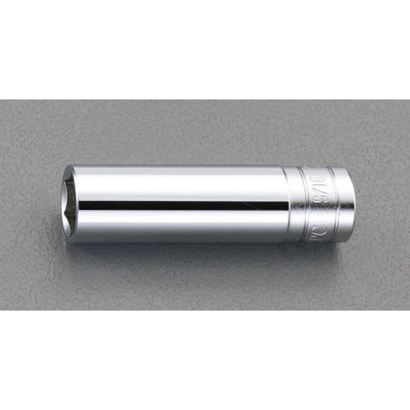 エスコ EA618PM-117 3/8”DRx7/8”ディープソケット(六角) 1個（ご注文単位1個）【直送品】