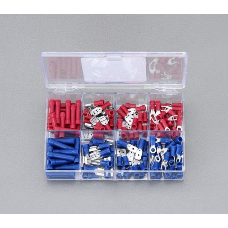 エスコ EA538NH-1 絶縁圧着端子セット 1個（ご注文単位1個）【直送品】