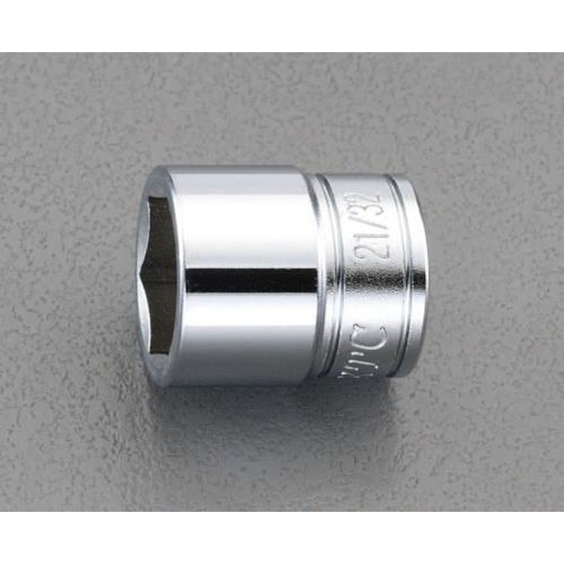 エスコ EA618PK-114 3/8”DRx3/4”ソケット(六角) 1個（ご注文単位1個）【直送品】