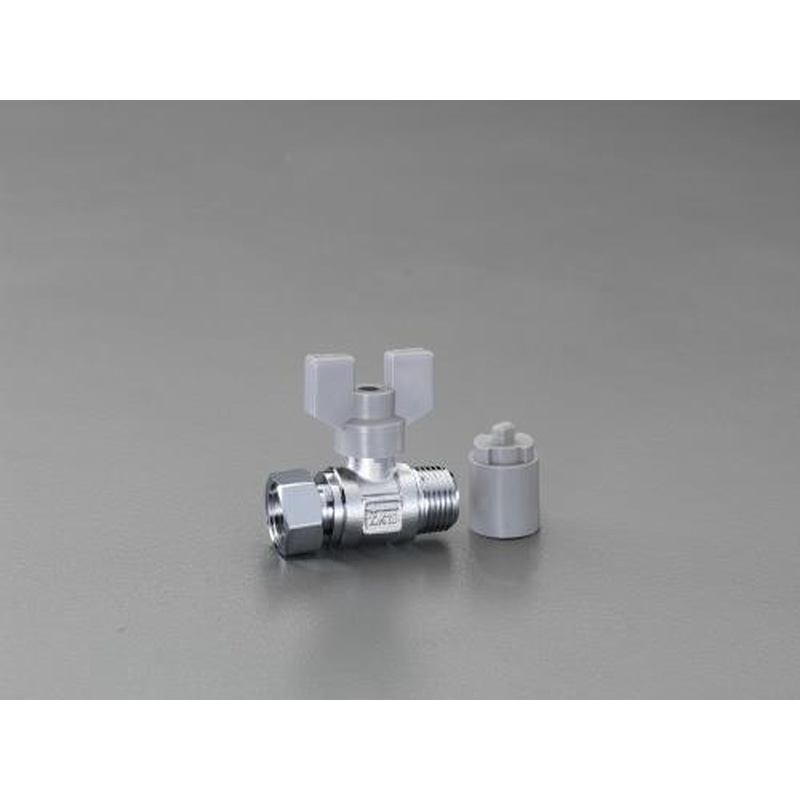 エスコ EA425AC-514 R1/2”xG3/4”ボールバルブ(片ナット付) 1個（ご注文単位1個）【直送品】