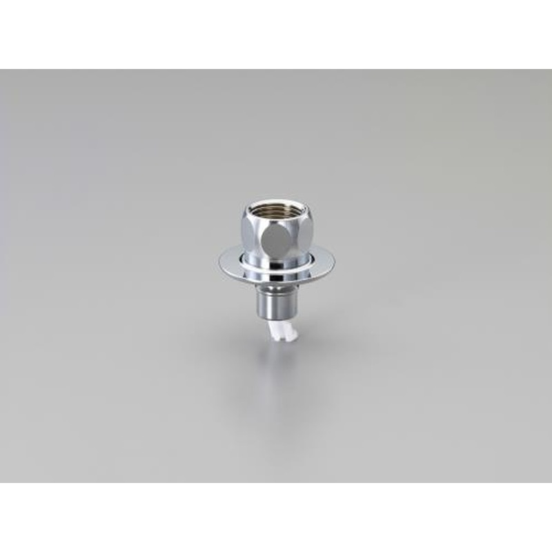 エスコ EA468CF-102 G1/2”洗濯機用ニップル(ストッパー付) 1個（ご注文単位1個）【直送品】