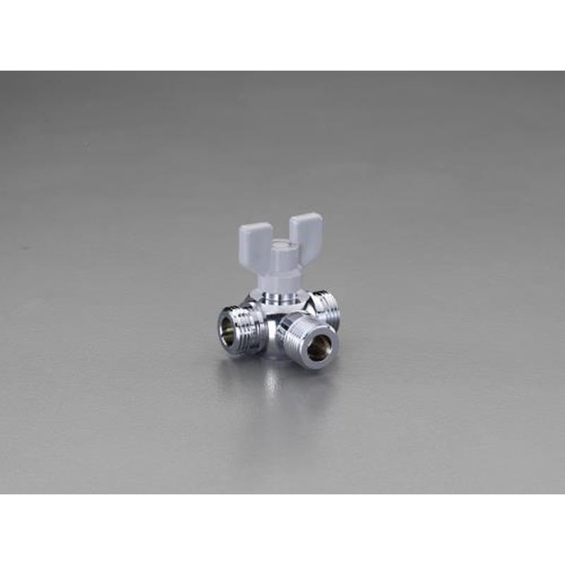 エスコ EA425AD-213 G1/2”三方ボールバルブ 1個（ご注文単位1個）【直送品】