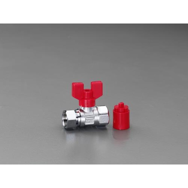 エスコ EA425AB-113 Rc1/2”xG1/2”耐熱ボールバルブ 1個（ご注文単位1個）【直送品】