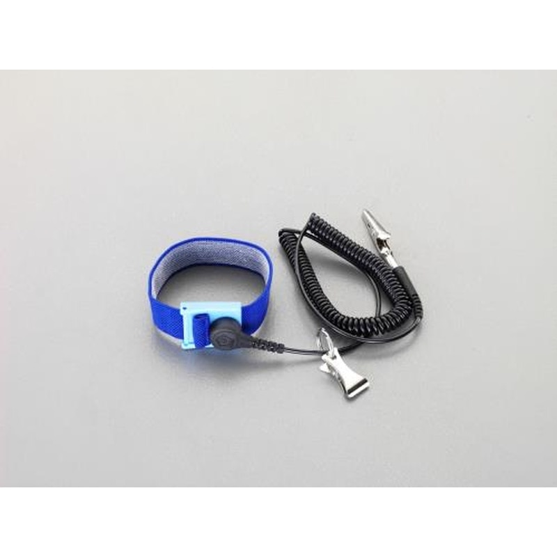 エスコ EA321-11 1.5m帯電防止リストストラップ 1個（ご注文単位1個）【直送品】