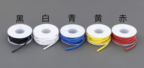 エスコ EA944BH-125 4.7mm x 8m 熱収縮チューブ(赤) 1本 （ご注文単位1本）【直送品】