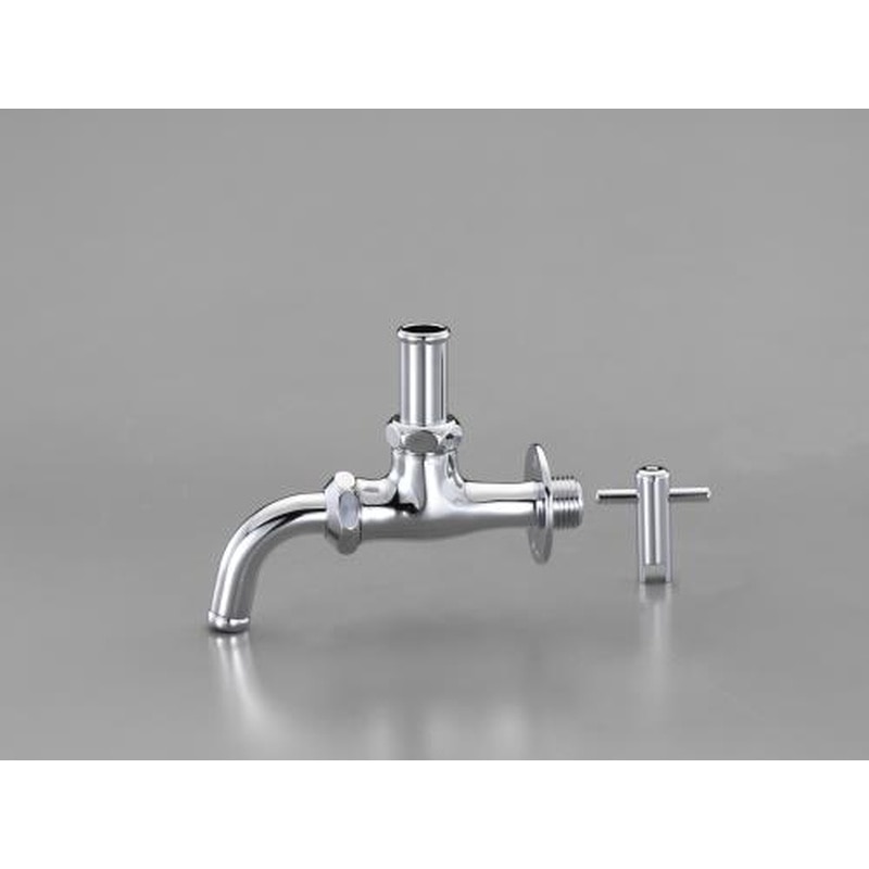 エスコ EA468BL-13 PJ1/2”万能ホーム水栓(盗難防止かぎ付) 1個(ご注文単位1個)【直送品】