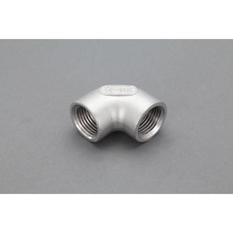 エスコ EA469AC-2A Rc1/4”xRc1/4”エルボ(ステンレス製) 1個（ご注文単位1個）【直送品】