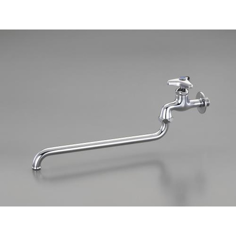 エスコ EA468BE-13 PJ1/2”/300mm長パイプ自在水栓 1個(ご注文単位1個)【直送品】