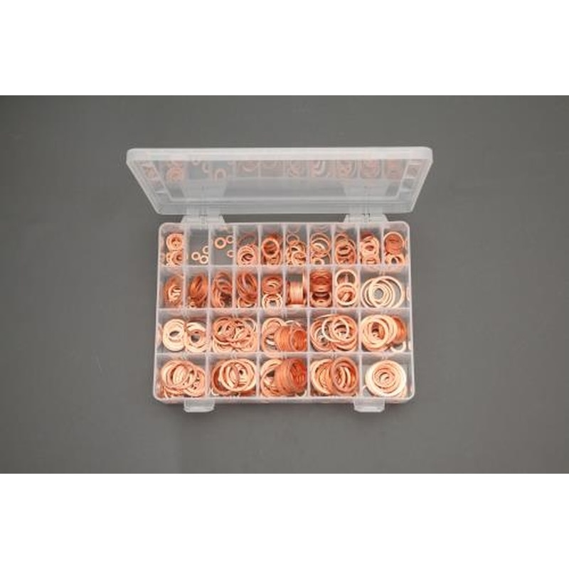 エスコ EA949YT-2 4-30mm銅パッキンセット 1個（ご注文単位1個）【直送品】