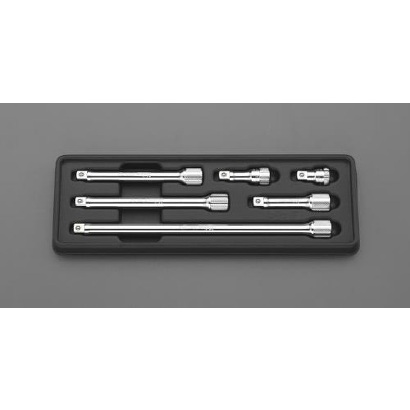 エスコ EA618BB-0 3/8”DRエクステンションバーセット 1個（ご注文単位1個）【直送品】