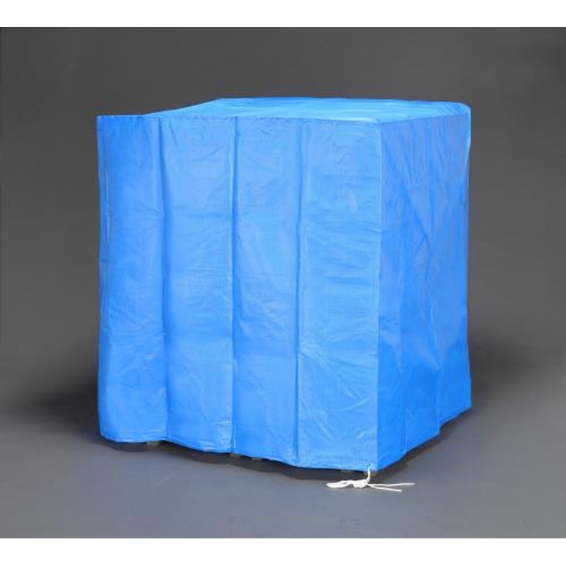 エスコ EA985PK-1 1200x1200x1300mmパレットカバー(裾ひも式/青) 1個（ご注文単位1個）【直送品】