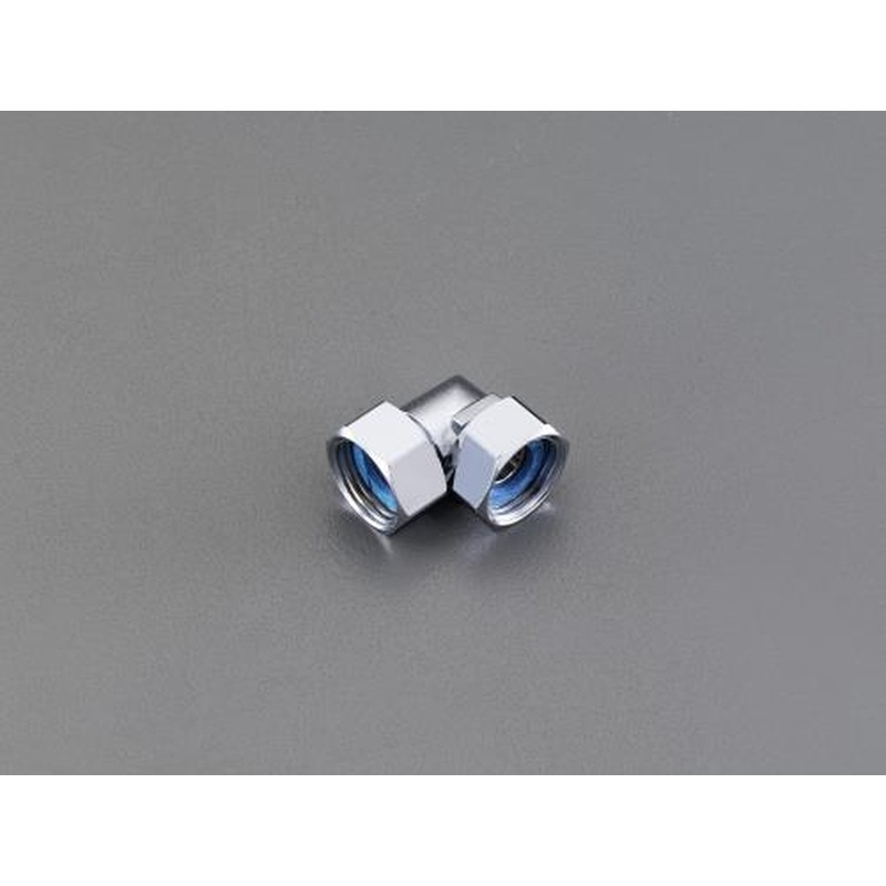 エスコ EA432LD-14 G1/2”xG1/2”両ナット付フレキ用エルボ(小曲り) 1個（ご注文単位1個）【直送品】