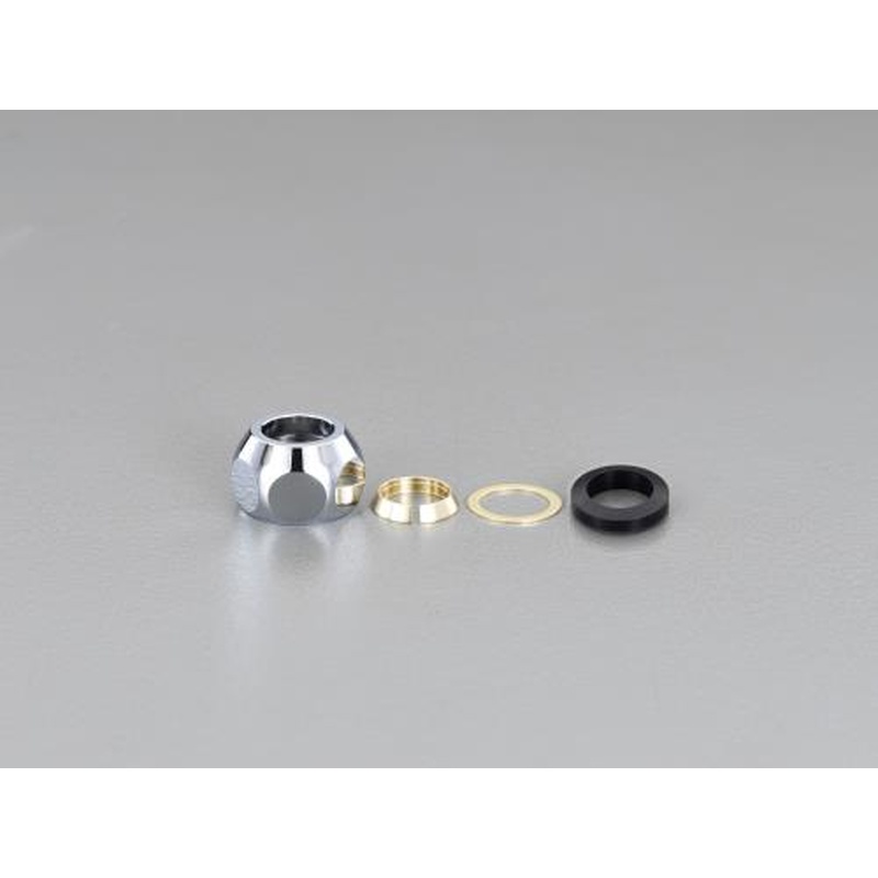 エスコ EA432MS-501 G1/2”給水管固定ナット(止水栓用) 1個（ご注文単位1個）【直送品】