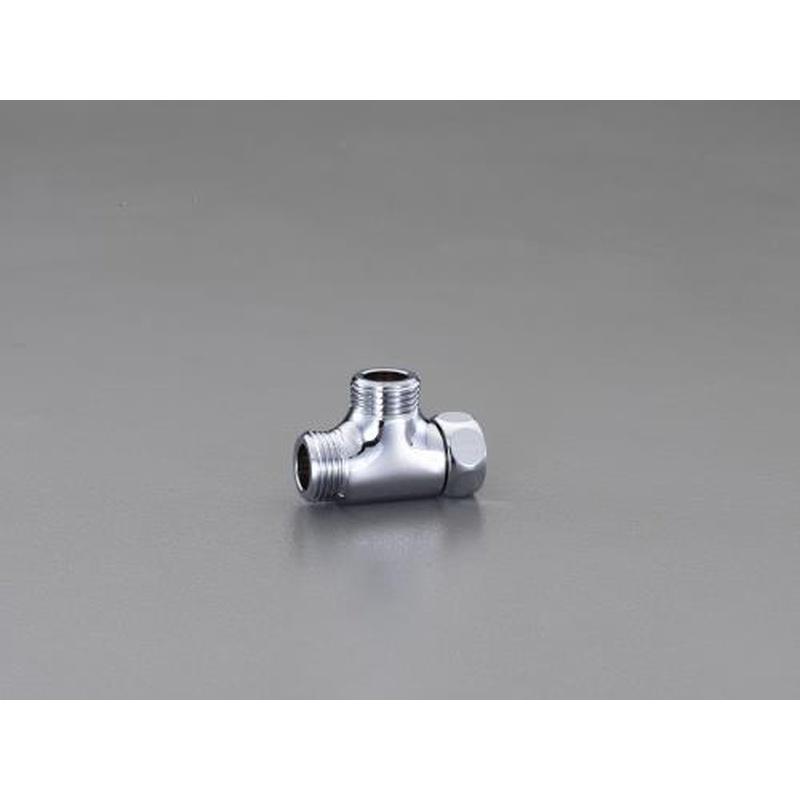 エスコ EA432LA-5 G1/2”フレキ用片ナットチーズ(クロムメッキ) 1個（ご注文単位1個）【直送品】