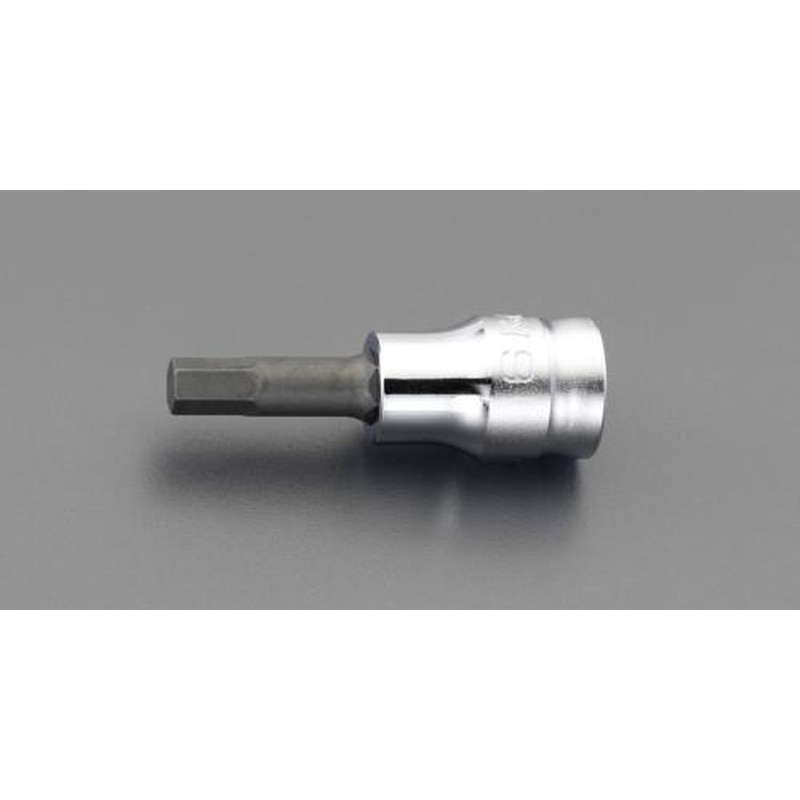 エスコ EA619BS-3 3/8”DR/3x10mm［INHEX]ソケット(Z-EAL) 1個（ご注文単位1個）【直送品】