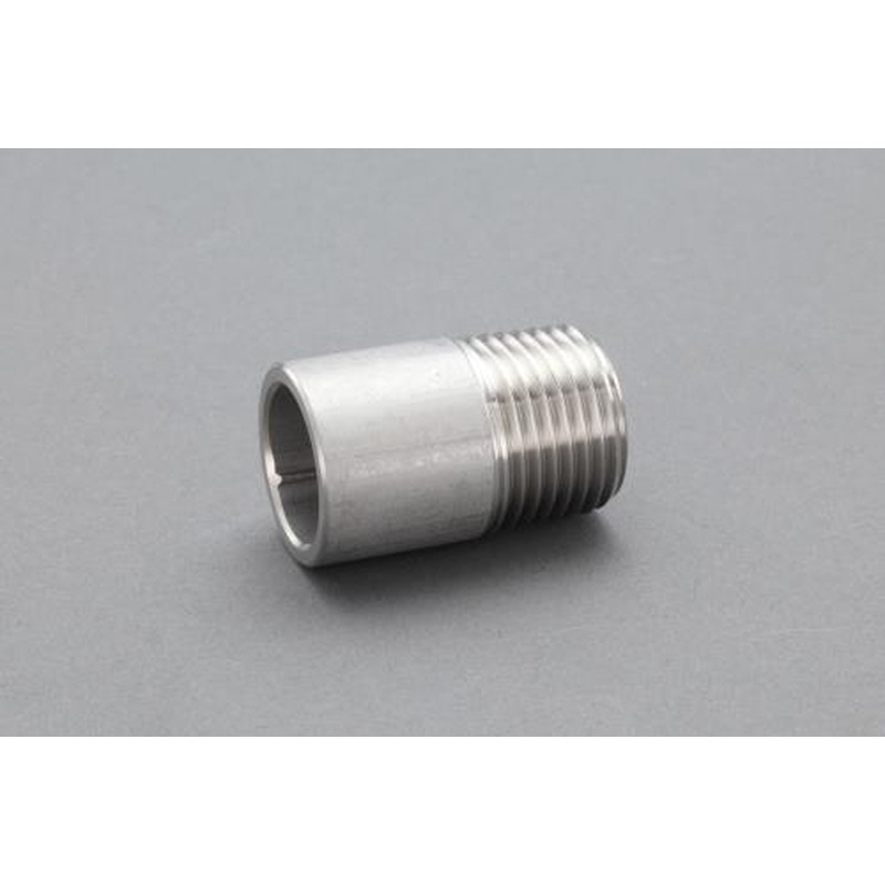 エスコ EA469DG-12A R1・1/4”片ねじニップル(ステンレス製) 1個(ご注文単位1個)【直送品】