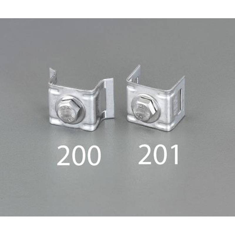 エスコ EA463EH-201 金属バンド用ブラケット(3/4”用・ストレート型) 1個（ご注文単位1個）【直送品】