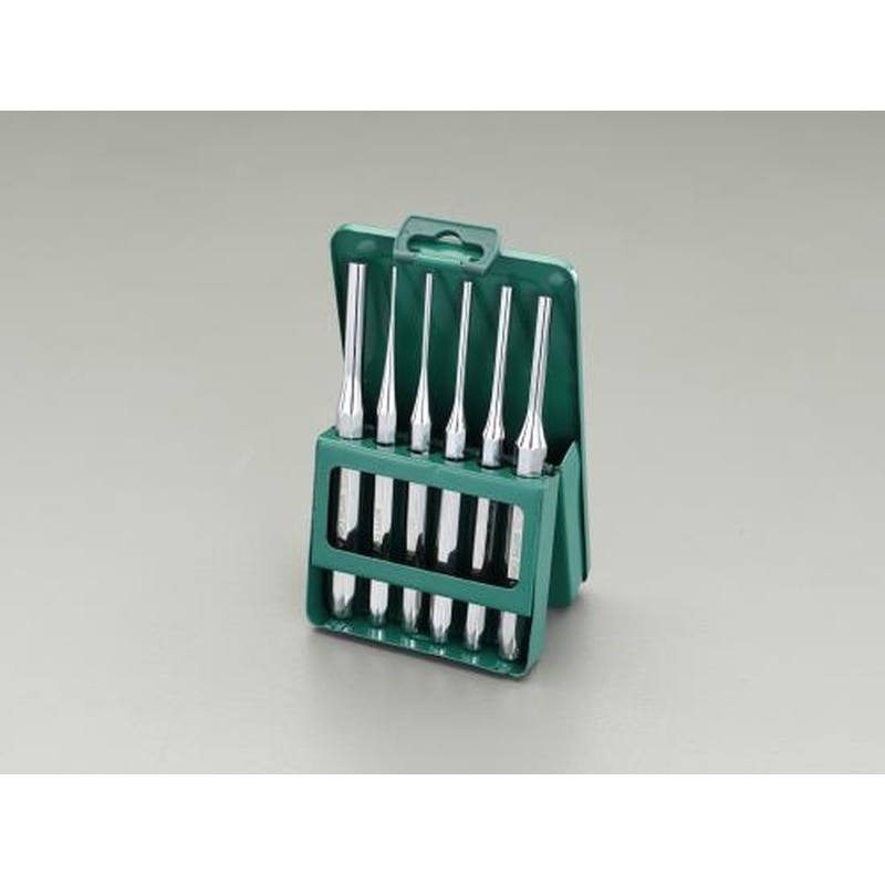 エスコ EA683PA 2-8mm6本組平行ピンポンチ 1個（ご注文単位1個）【直送品】